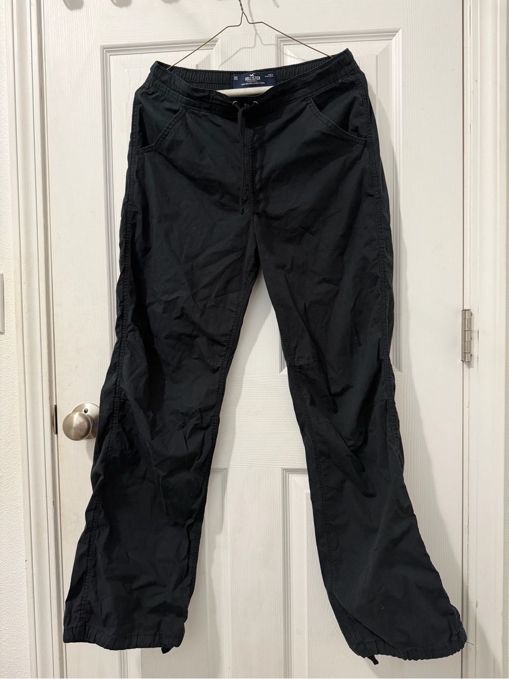 Hollister Black Ultra High-Rise Baggy Pants